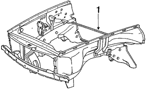 380SL INNER STRUCTURE