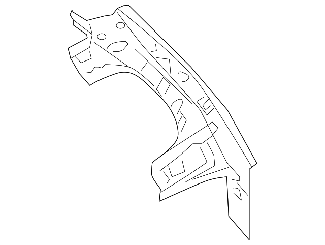 77644-ZF730 Деталь REINFORCEMENT, RIGHT