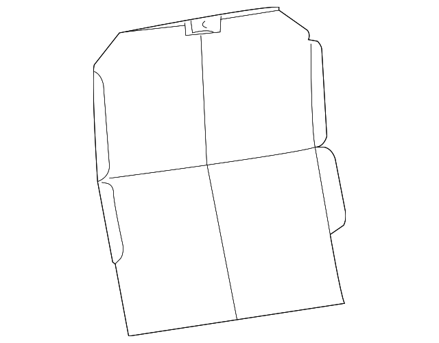 8890414550 Деталь SEAT BACK PANEL, RIGHT