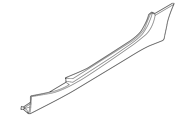 51-71-7-068-853 Деталь ROCKER MOLDING, LEFT