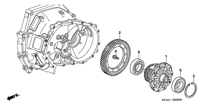 CIVIC COUPE DIFFERENTIAL (1.8L)