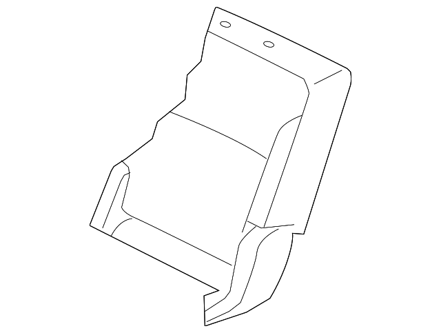 6902A386YC Деталь SEAT BACK COVER