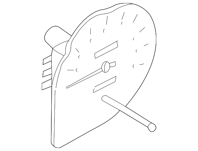 MR532799 Деталь SPEEDOMETER