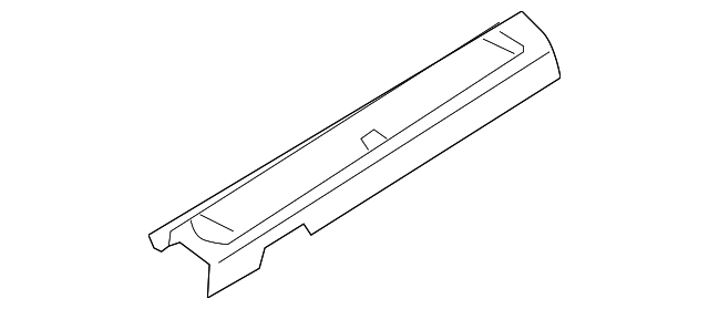 7616185Z01 Деталь SCUFF PLATE, LEFT