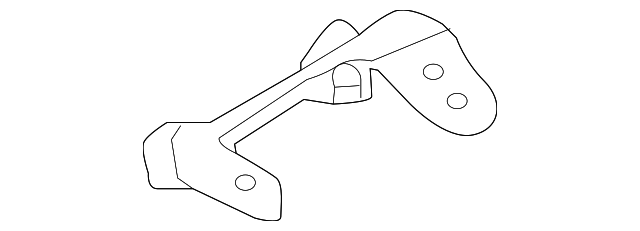 89870-A7000 Деталь UPPER BRACKET, LEFT