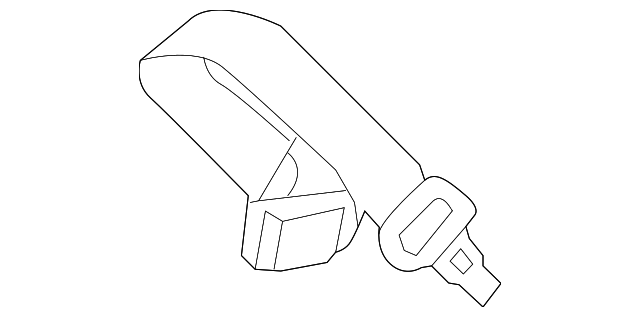 89840-A7020WK Деталь BUCKLE, RIGHT