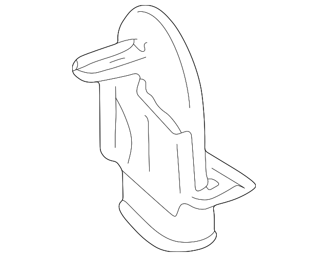 17752-21030 Деталь DUCT