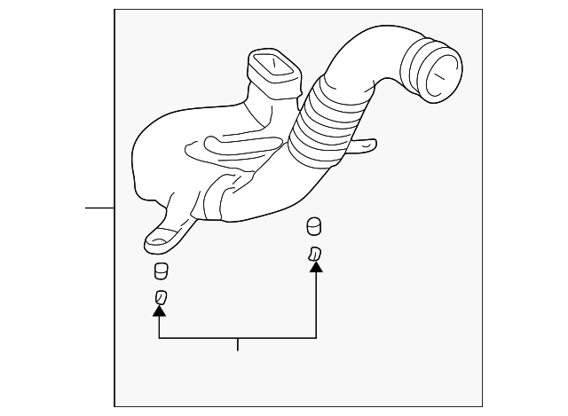 17751-21050 Деталь AIR INLET DUCT