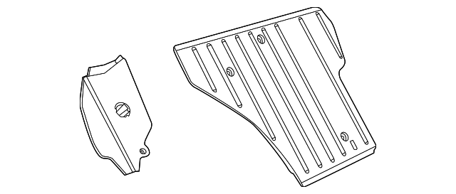 1SC46JXWAC Деталь FOOT REST, RIGHT