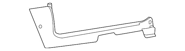 1SD41JD7AC Деталь COWL SIDE PANEL, LEFT