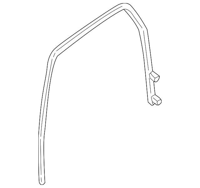 EC01-73-605R Деталь RUN CHANNEL, LEFT