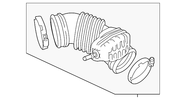 15950817 Деталь AIR OUTLET DUCT