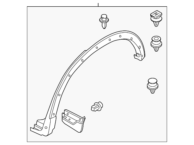 KD53-51-W60C Деталь WHEEL OPNG MLDG, LEFT