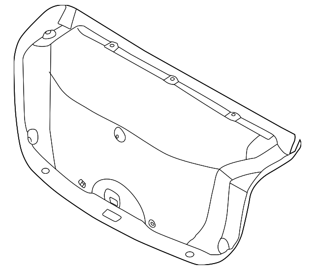 81750-1M010VA Деталь TRUNK LID TRIM
