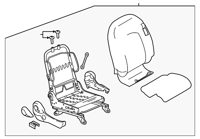 87000-9KN1B SEAT ASSY