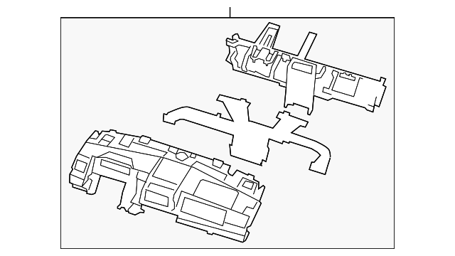 7B0-857-011-A Деталь INSTRUMENT PANEL