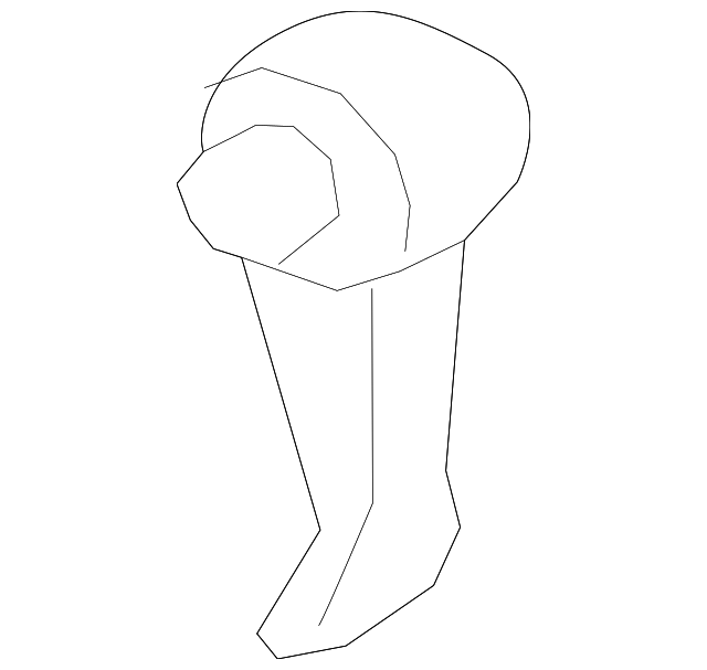 7B0-713-139-B-DX9 Деталь SHIFT KNOB