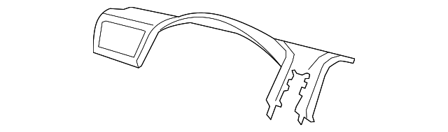 7B0-857-007-HL9 Деталь UPPER PAD, LEFT