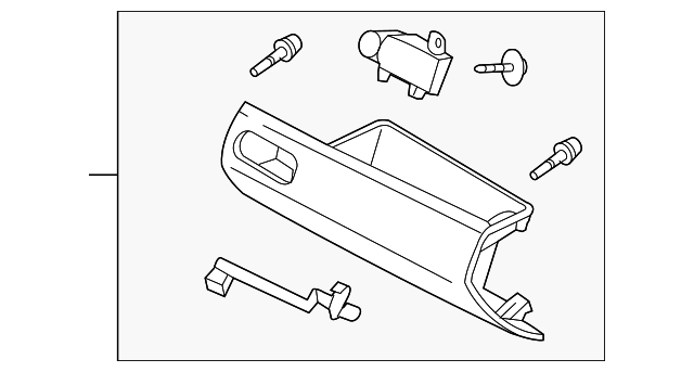 EG21-64-030G-02 Деталь GLOVE BOX ASSY