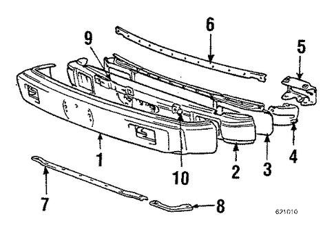 Cordia FRONT BUMPER