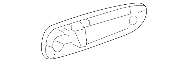 1EH581RHAA Деталь HANDLE, OUTSIDE, RIGHT