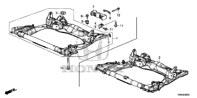 CIVIC SEDAN FRONT SUB FRAME