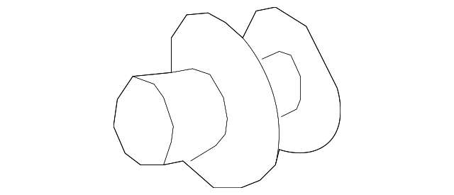 67771-30110 Деталь SIDE COVER LOWER CLIP, RIGHT