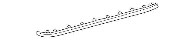 67743-30190 Деталь LOWER SEAL, RIGHT