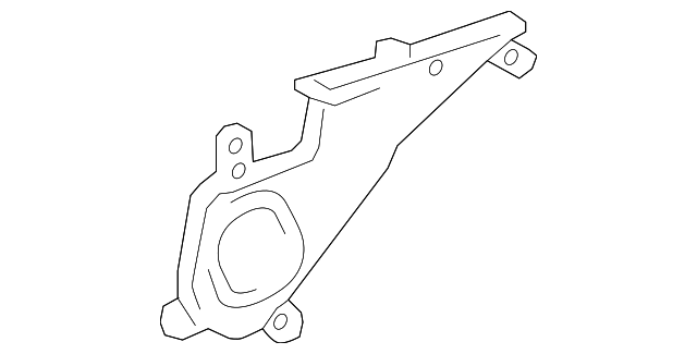 55814-30050 Деталь DEFROSTER DUCT, LEFT