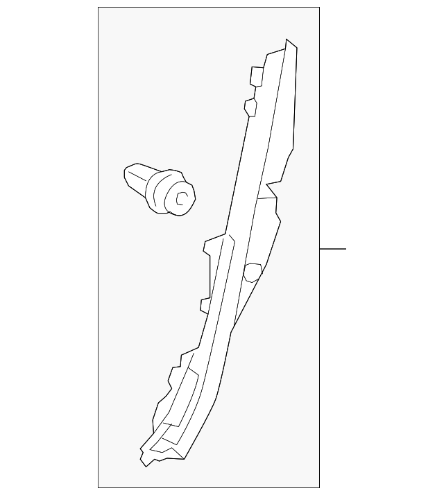 67712-30131-C0 Деталь SIDE COVER, LEFT