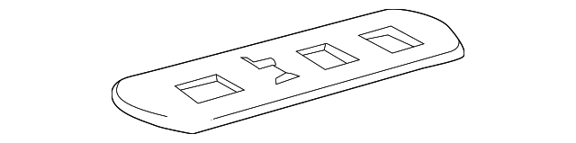 74231-35230 Деталь ARMREST BASE, RIGHT
