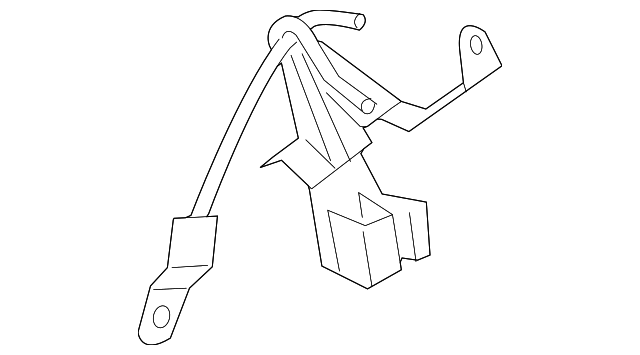 64705AG00A Деталь BRACKET, RIGHT