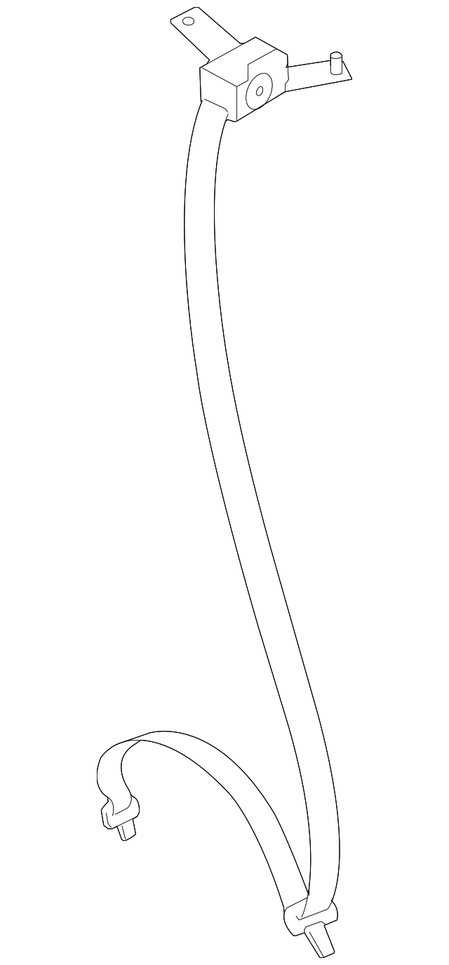 64681AG10AJC Деталь CENTER SEAT BELT