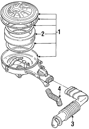 Pickup AIR INLET