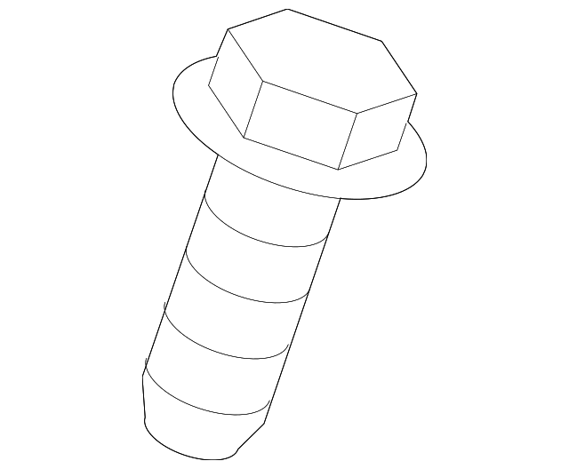 6508760AA Деталь BUCKLE END BOLT, LEFT