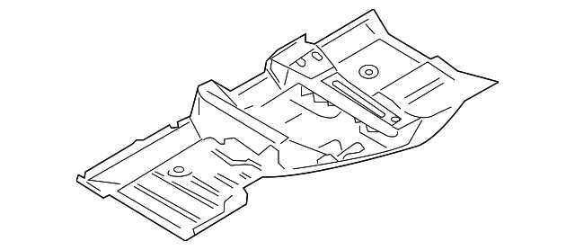 74320JK030 Деталь FRONT FLOOR PAN, RIGHT