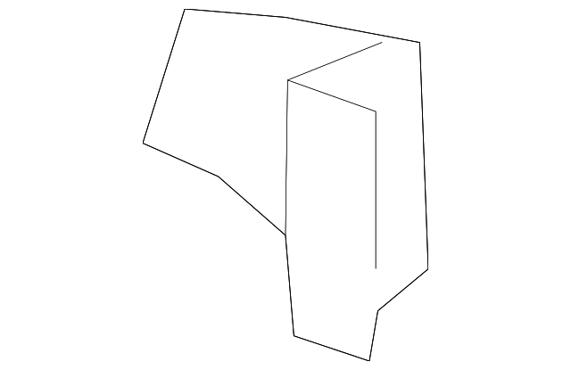22786680 Деталь SILL SIDE BRACKET, RIGHT