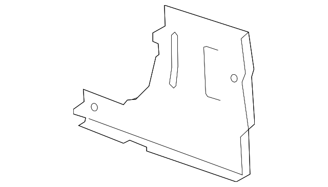 22786706 Деталь LOWER PANEL, RIGHT