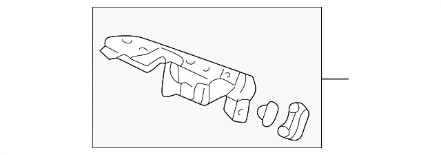 77231-S0K-A02 Деталь HOLDER, PANEL