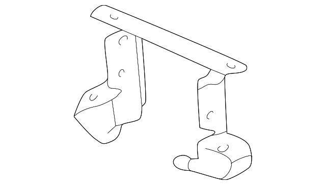 83420-S3M-A00ZZ Деталь BRACKET A, RR. CONSOLE