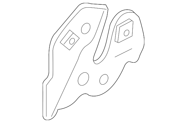 427-809-137-A Деталь HINGE SUPPORT, RIGHT