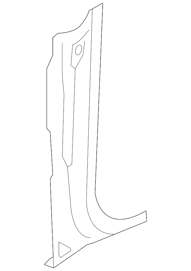 427-802-124-A Деталь INNER HINGE PLR, RIGHT