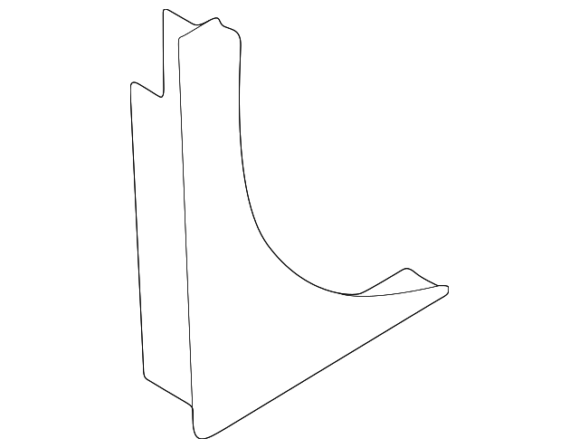 427-810-207 Деталь LOWER REINF, LEFT
