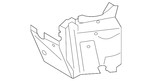 427-863-501 Деталь SOUND ABSORBER, LEFT
