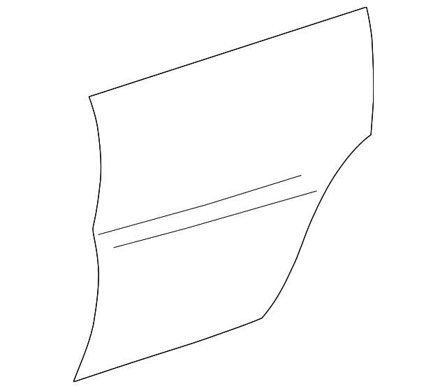 12455085 Деталь OUTER PANEL, RIGHT