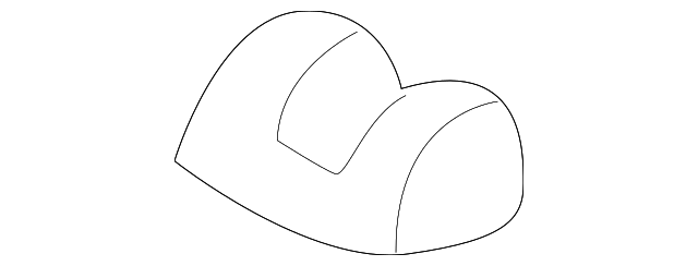 F1TZ7855182B Деталь END CAP, RIGHT