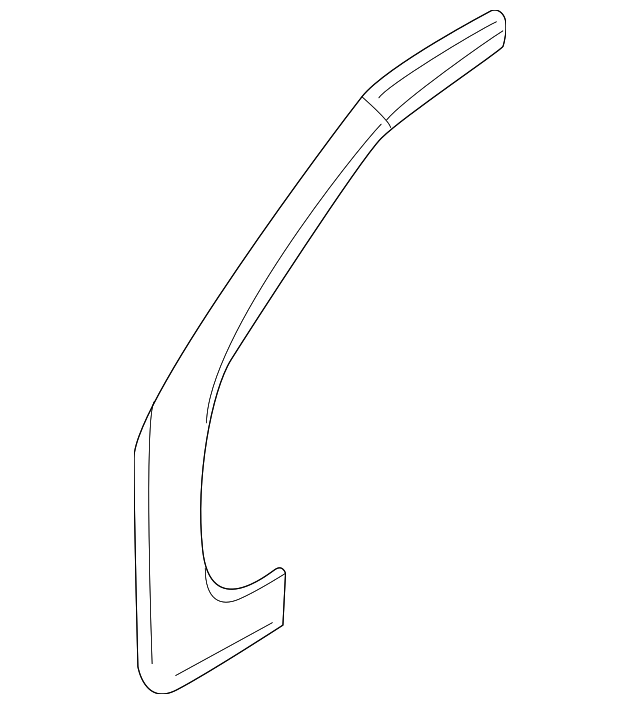 0K2YB-70270A Деталь HINGE PILLAR, RIGHT