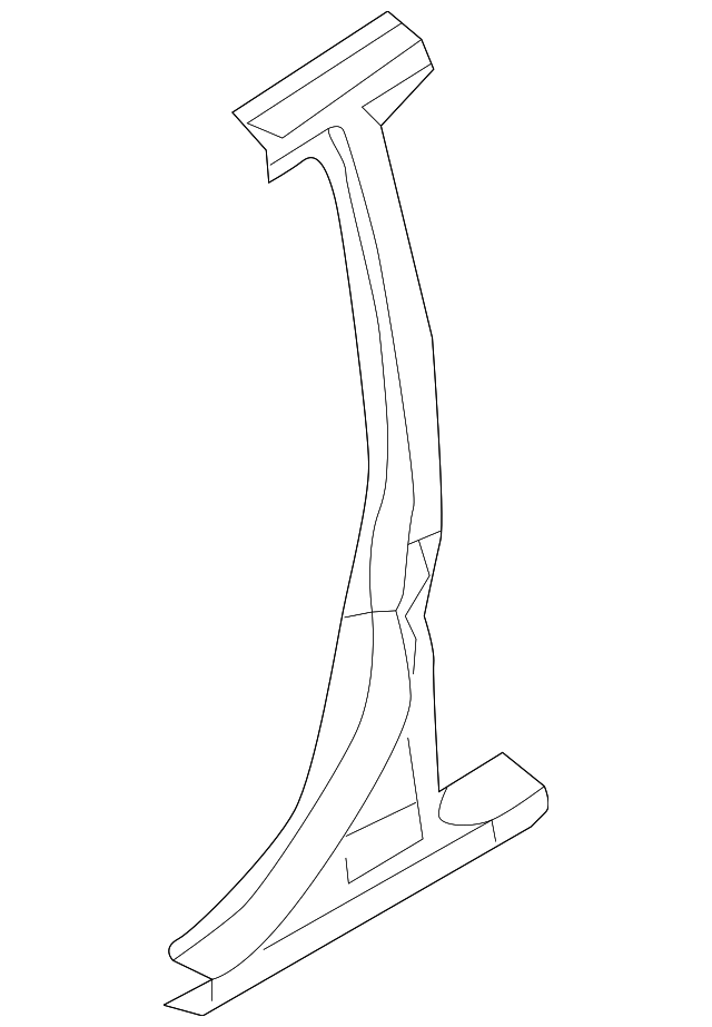 0K2BA-70420A Деталь PILLAR REINF, RIGHT