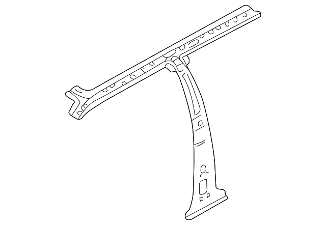 0K2AB-7005XD Деталь INNER PILLAR, RIGHT
