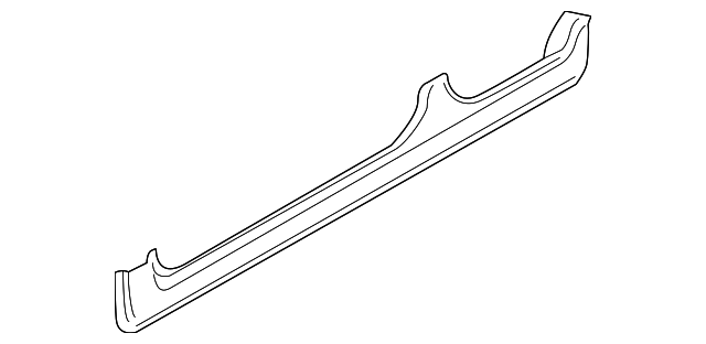 0K2YB-70291 Деталь OUTER ROCKER, RIGHT